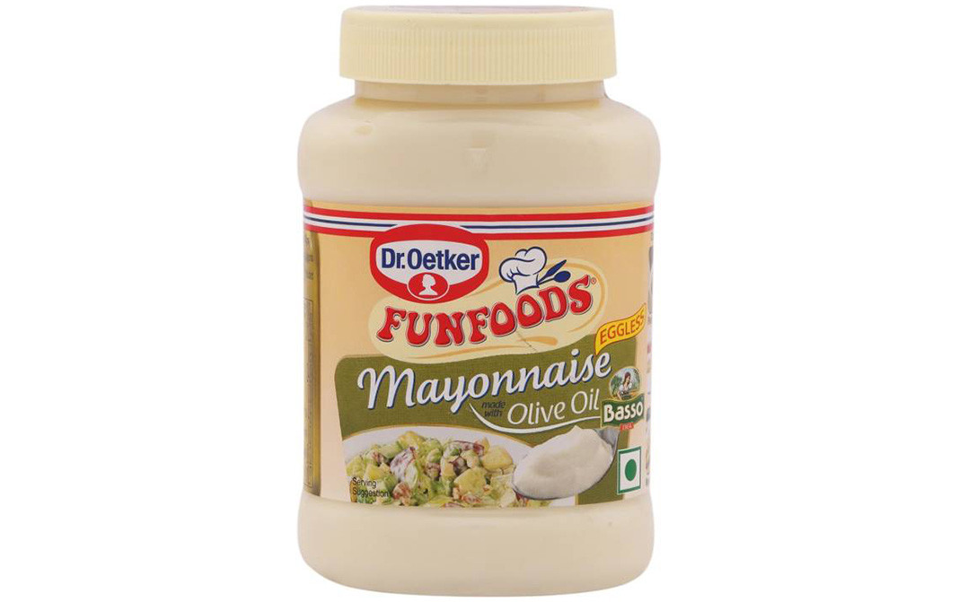 Dr. Oetker Fun foods Mayonnaise Olive Oil, Eggless Plastic Jar 275